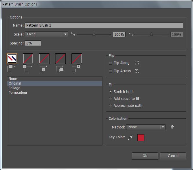 pattern brush option