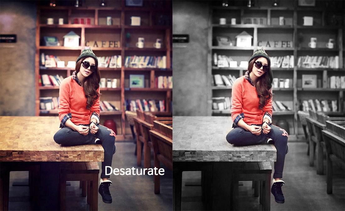 desaturate