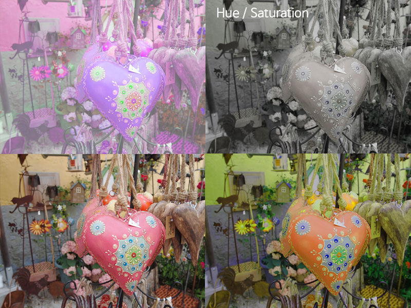 hue/saturation